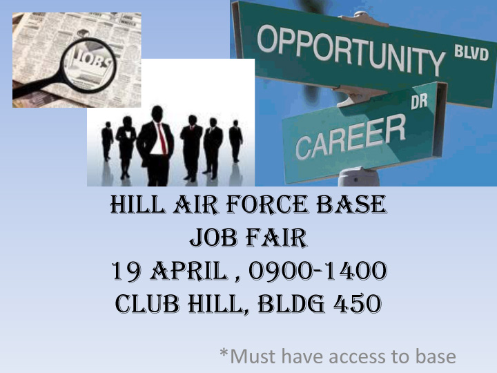 Hill airforce base civilian jobs